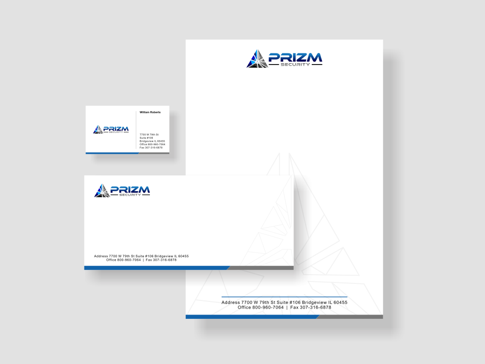 Prizm Security logo design by DiDdzin