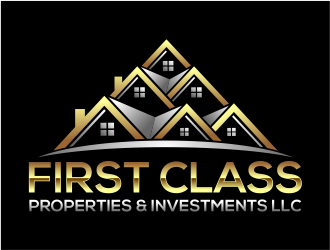 First Class Properties & Investments LLC logo design by cintoko