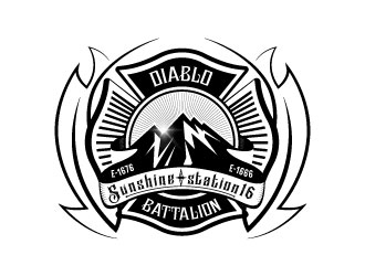 CAL FIRE Sunshine Station logo design by ozenkgraphic