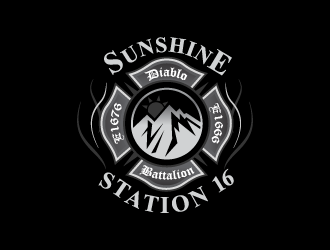 CAL FIRE Sunshine Station logo design by mattlyn