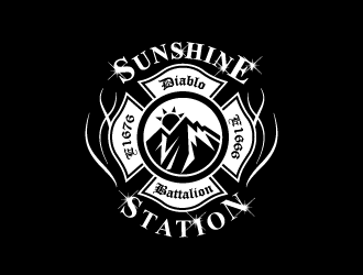 CAL FIRE Sunshine Station logo design by mattlyn