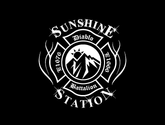 CAL FIRE Sunshine Station logo design by mattlyn