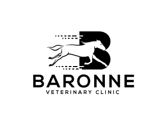 Baronne Veterinary Clinic logo design by sanu