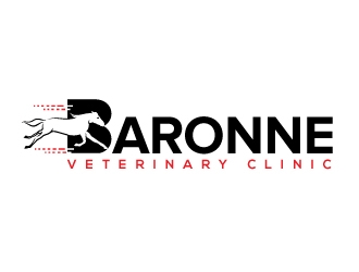 Baronne Veterinary Clinic logo design by sanu