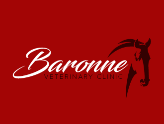 Baronne Veterinary Clinic logo design by czars