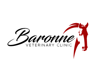 Baronne Veterinary Clinic logo design by czars