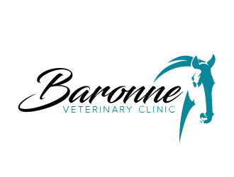 Baronne Veterinary Clinic logo design by czars