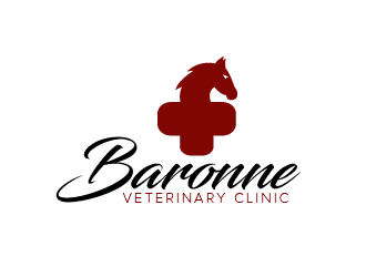 Baronne Veterinary Clinic logo design by czars