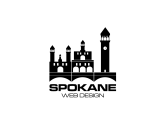 Spokane Web Design logo design by sodimejo