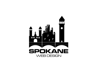 Spokane Web Design logo design by sodimejo