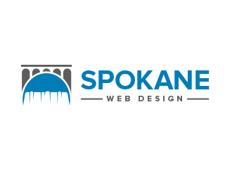 Spokane Web Design logo design by BeDesign