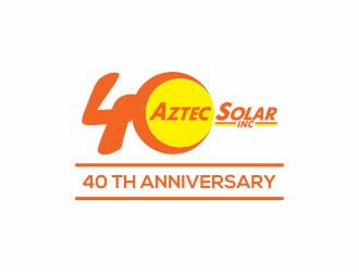 Aztec Solar Inc logo design by menanagan