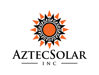 Aztec Solar Inc logo design by AisRafa
