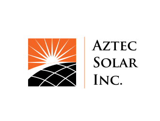 Aztec Solar Inc logo design by AisRafa