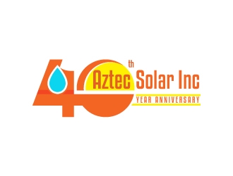 Aztec Solar Inc logo design by adwebicon