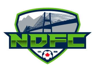 North Delta Football Club   we also use NDFC logo design by daywalker