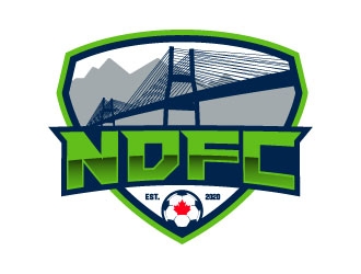 North Delta Football Club   we also use NDFC logo design by daywalker