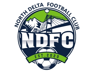 North Delta Football Club   we also use NDFC logo design by Suvendu