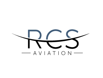 RCS AVIATION logo design by REDCROW