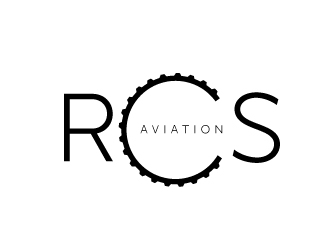 RCS AVIATION logo design by REDCROW