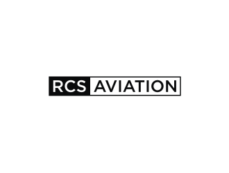 RCS AVIATION logo design by logitec