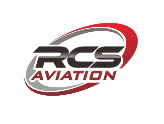 RCS AVIATION logo design by YONK