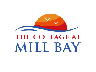 the cottage at Mill Bay  logo design by BeDesign