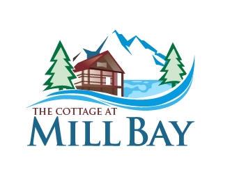 the cottage at Mill Bay  logo design by art-design