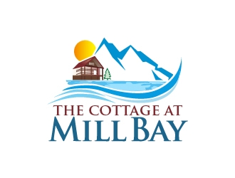 the cottage at Mill Bay  logo design by art-design