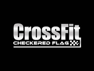 CrossFit Checkered Flag logo design by bcendet