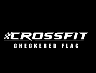 CrossFit Checkered Flag logo design by jaize