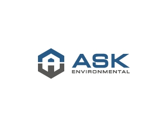 Ask Environmental logo design by fillintheblack