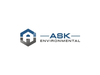 Ask Environmental logo design by fillintheblack