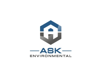 Ask Environmental logo design by fillintheblack