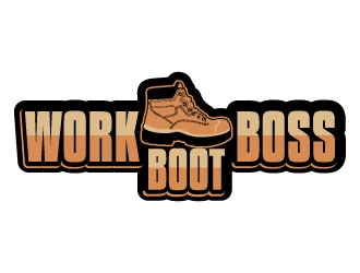 Work Boot Boss logo design by uttam