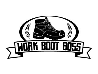 Work Boot Boss logo design by uttam