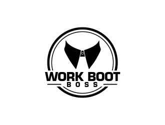 Work Boot Boss logo design by oke2angconcept