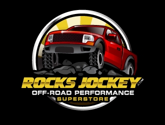 RocksJockey.Com logo design by Suvendu