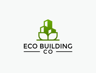 eco building co logo design by novilla