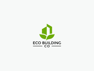 eco building co logo design by novilla