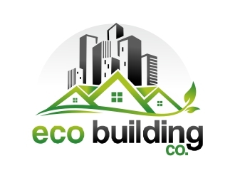 eco building co logo design by ruki