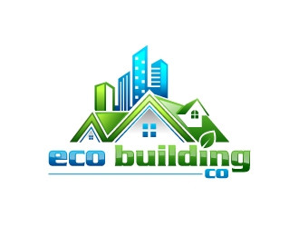eco building co logo design by uttam