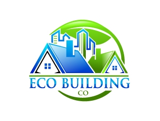 eco building co logo design by uttam