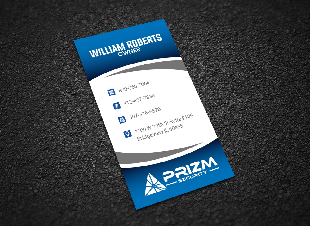 Prizm Security logo design by LogOExperT