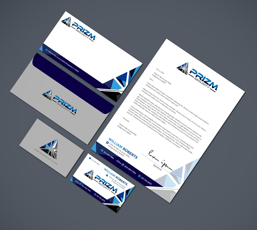 Prizm Security logo design by aRBy