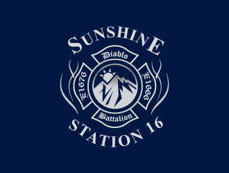 CAL FIRE Sunshine Station logo design by mattlyn