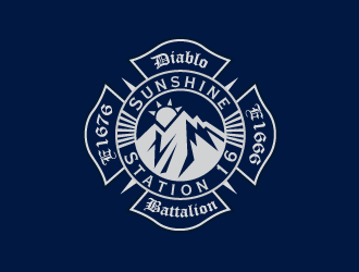 CAL FIRE Sunshine Station logo design by mattlyn