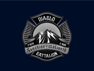 CAL FIRE Sunshine Station logo design by ozenkgraphic