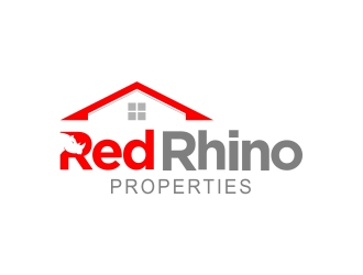 Red Rhino Properties logo design by sarungan