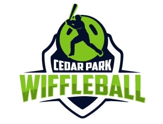 CEDAR PARK WIFFLEBALL logo design by AamirKhan